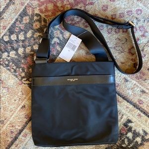 Black Michael Kors cross body purse